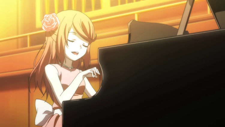 Airi Playing the Piano.